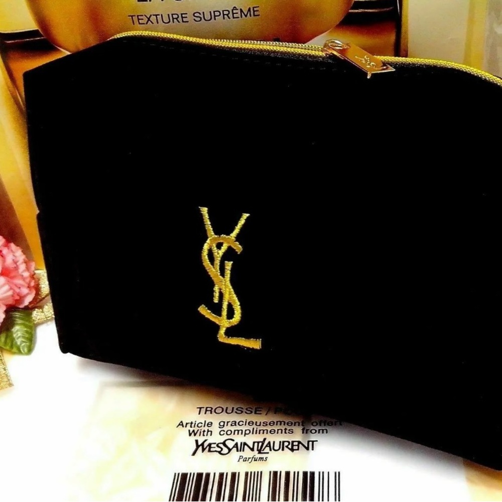 Yves Saint Laurent YSL Beauty Makeup Trousse Bag
